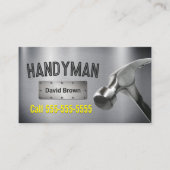 ハンドマンプロフェッショナルビッグハンマー金属鋼 名刺 (正面)