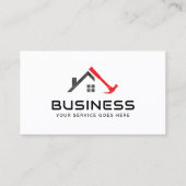 ハンドマンレッドハンマーハウス修理サービス 名刺 (正面)