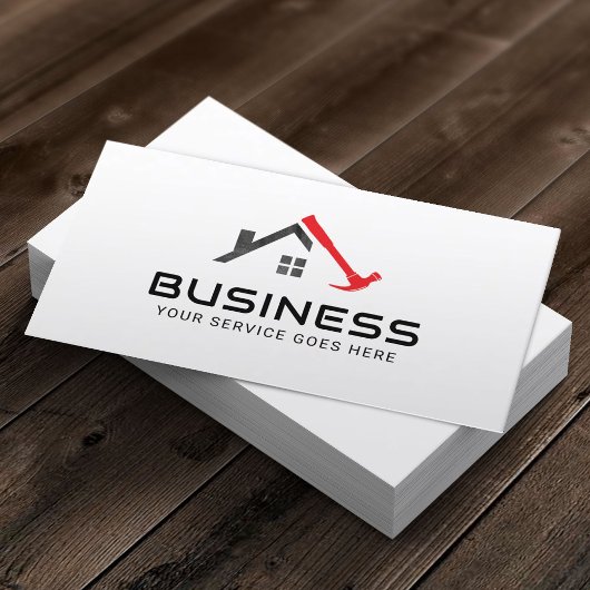 ハンドマンレッドハンマーハウス修理サービス 名刺