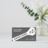 ハンドマンレンチと工具  名刺 (スタンド正面)