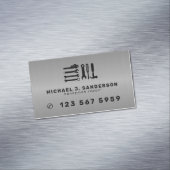 ハンドマン専門の金属修理工事サービス マグネット名刺 (インサイチュ)