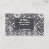 ハンドマン整備士ビルダー契約者建築 名刺 (裏面)