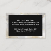 ハンドマン/大工ツール住宅改良大理石 名刺 (裏面)