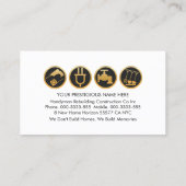 ハンドマ絵を描イツール付きラダーブラシ 名刺 (裏面)