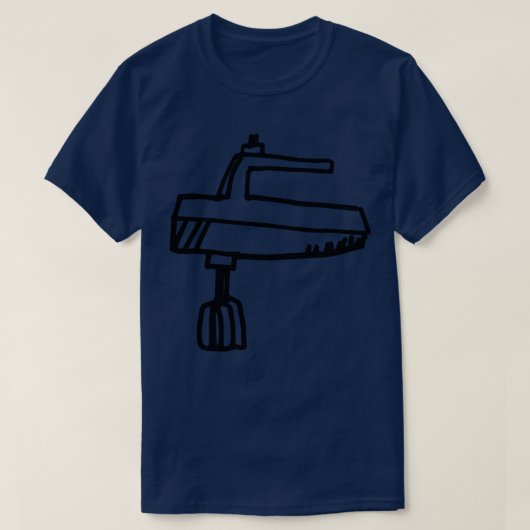 ハンドミキサー Tシャツ (デザイン正面)