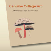 ハンドミッ図解入りの、写真付きのズリーキノコ天然茶 ポストイット