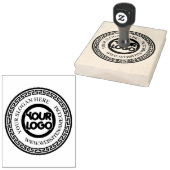 ハンドメイドあなたのビジネスロゴ名前をカスタムするスローガン消し ラバースタンプ (押印)