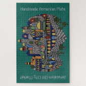 ハンドメイドのアルメニアの陶磁器のプレート ジグソーパズル (縦)