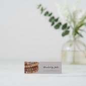 ハンドメイドのジュエリー2の名刺 スキニー名刺 (スタンド正面)