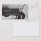 ハンドメイドのニットの名刺 名刺 (正面/裏面)