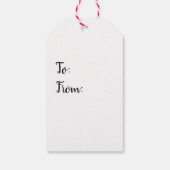 ハンドメイドの愛情を込めたプレゼントタグ ギフトタグ (裏面)