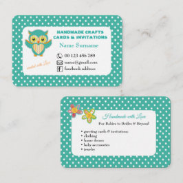 ハンドメイドの技術及び挨拶状 名刺