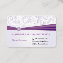 ハンドメイドの技術及び挨拶状 名刺