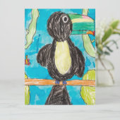 ハンドメイドの芸術のパーティーの供給 招待状 (スタンド正面)