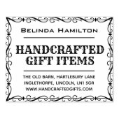 ハンドメイドまたはEtsyスタイル製品スタンプ ラバースタンプ (インプリント)