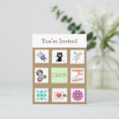 ハンドメイドイベントへようこそ 招待状 (スタンド正面)