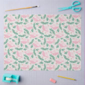 ハンドメイドクリスマス鳩のピースオリーブの枝 薄葉紙 (クラフト)