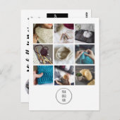 ハンドメイドショップ包装挿入コラージュ + クーポン ポストカード (正面/裏面)