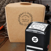 ハンドメイドバイボタニカルハートドードルリース セルフインキングスタンプ