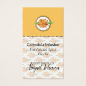 ハンドメイドバス&ボディカレンデュラ ワイルドフラワー ギフトタグ (正面)