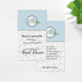 ハンドメイドバス＆ボディーブルーチャモミール ギフトタグ (デスク)