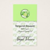 ハンドメイドバス&ボディ ベルガモットシトラス ギフトタグ (正面)