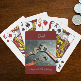 ハンドメイドレッドハンドラードレンチトランプ トランプ