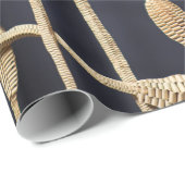 ハンドメイドロープのデザインの包装紙 ラッピングペーパー (ロールコーナー)