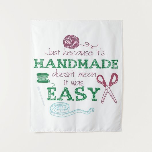 ハンドメイド編み物ラバーギフト | かわいい、ユニークなギフト タペストリー (正面)