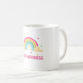 ハンドメイド陶器コーヒーマグ コーヒーマグカップ (正面右)
