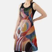 ハンドメイド音楽抽象芸術絵画ズ エプロン (インサイチュ)