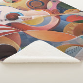 ハンドメイド音楽抽象芸術絵画ズ シェルパブランケット (3/4)