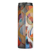 ハンドメイド音楽抽象芸術絵画ズ タンブラー (裏面)