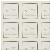 ハンドメイド|の白い及び金ゴールドのはさみを切って下さい及び縫って下さい