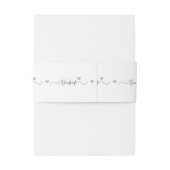 ハンドメイド ウィズ ラブ 小さなビジネス 包装 招待状ベリーバンド (裏面例)