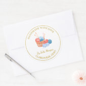 ハンドメイド ニット ラベル (封筒)