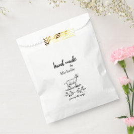 ハンドメイド ヤギミルク ソープ オーダーメイド モノグラム フェイバーバッグ