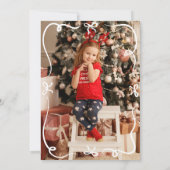 ハンドメリー書クリスマスカード 招待状 (裏面)