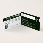 ハンドモデル、ネイリスト、ネイルサロンロイヤリティ 名刺 (内部)