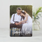 ハンドラ結婚ッターのシンプルカスタム写真 サンキューカード (スタンド正面)