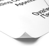 ハンドリフレクソロジー36x24インチ ポスター (角)