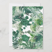 ハンドリー絵を描リーフファーングリーンリーブライダルシャワー (裏面)