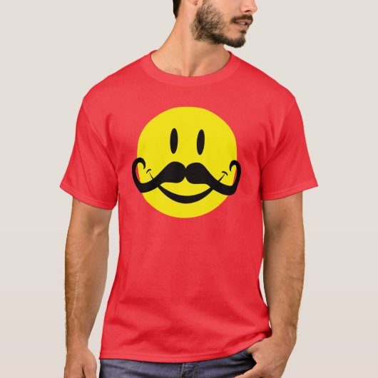ハンドルバーの髭 Tシャツ (正面)