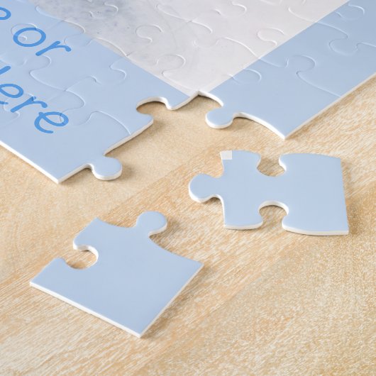 ハンドルーズ絵を描ウォーターカラーラベンダーフローラ ジグソーパズル (側面)