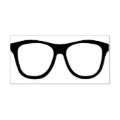 ハンドル付きゴム製の眼鏡スタンプ ラバースタンプ (インプリント)