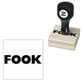 ハンドル付き大きなゴム印を開く ラバースタンプ (押印)