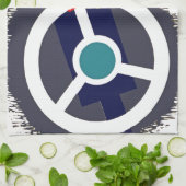 ハンドル付気にき キッチンタオル (折り畳み)