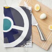 ハンドル付気にき キッチンタオル (四つ折り)