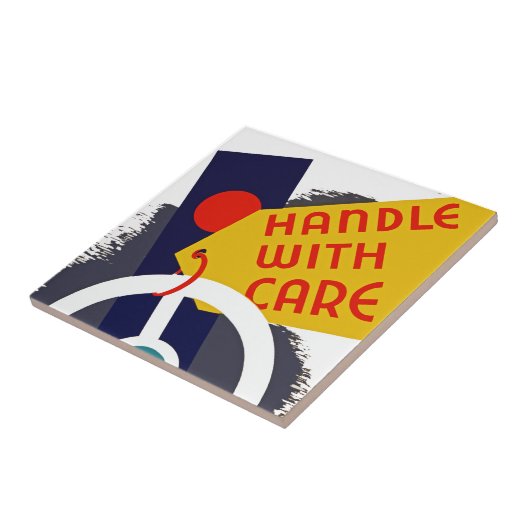 ハンドル付気にき タイル (側面)