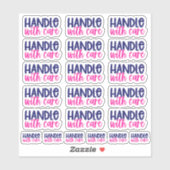 ハンドル付気にき – ビニール製シール シール (シート)